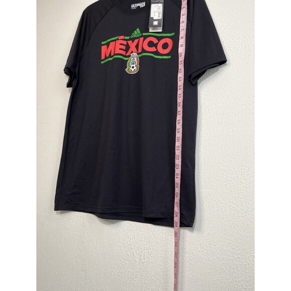 Adidas Mexico T-Shirt Soccer National Team Futbol Soccer Men's L Climalite NWT - Picture 3 of 5